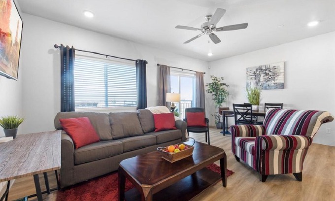 Ephraim Apartment | Badger Den: 1mi.Snow College~ Wash/Dryer~Climb