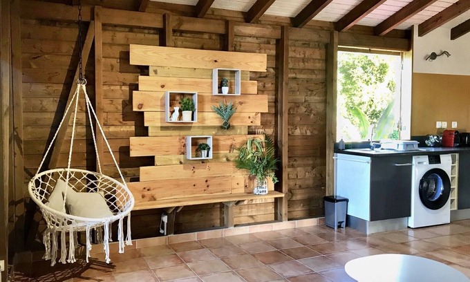 Petit-Bourg House | Bamboo Canyon Villa - Large F2 with Air Conditioning