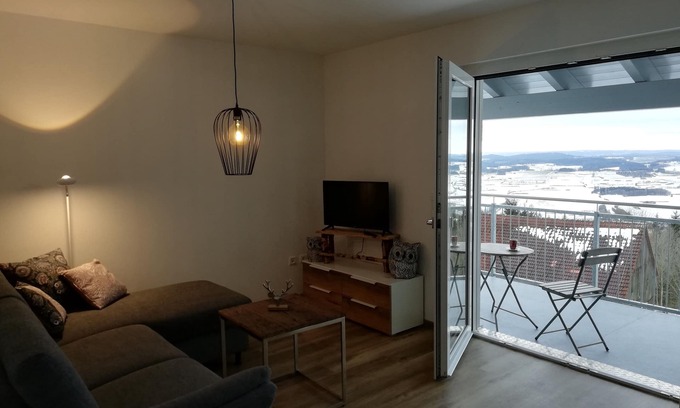 Marktrodach Apartment | Barrier-free 68sqm vacation apartment with two bedrooms in the Franconian Forest