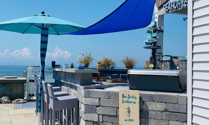 Westbrook Center House | Beach front property steps from Long Island Sound!