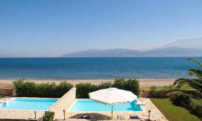 Platanitis Villa | Beach Front Villa with Private Pool V