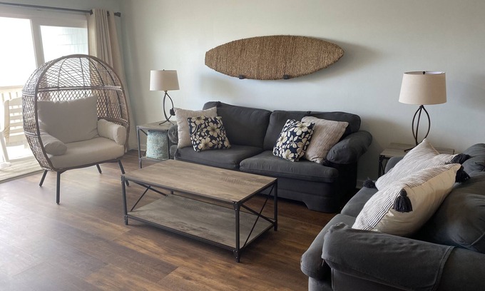 Topsail Beach House | Beach townhome! Enjoy the sound, pool, and ocean!