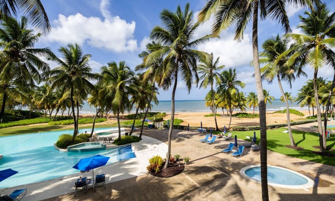 Mameyes II Apartment | Beachfront Luxury 2 Bedroom @ Wyndham Rio Mar, PR