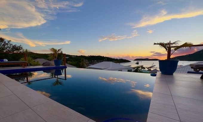 English Harbour Villa | Beautiful 5 bedroom villa with pool overlooking English Harbour