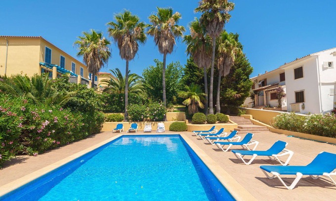 Cala Mandia Apartment | Beautiful apartment for 4 people with pool, A/C, WIFI, TV and patio