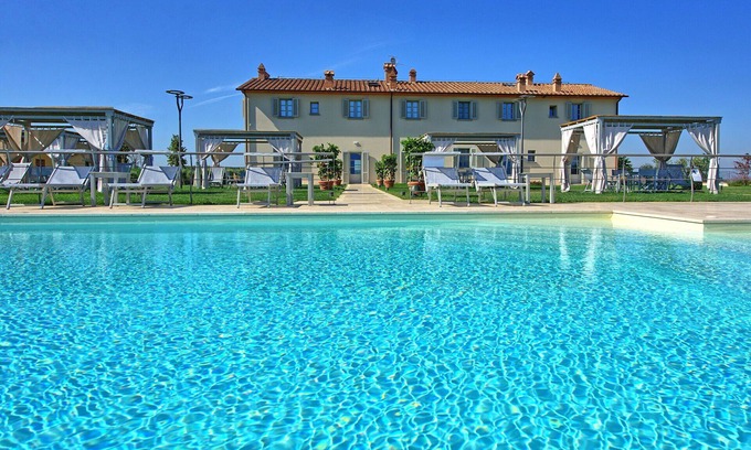 Cerreto Guidi Apartment | Beautiful apartment for 3 guests with A/C, WIFI, pool, TV and panoramic view