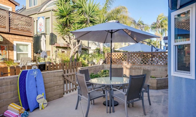 Mission Beach House | Beautiful Beach Home - Ocean View, AC & Patio