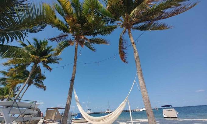 Puerto Juarez Apartment | Beautiful Beachfront Apartment: Stunning Caribbean Views, Water Sports Amenities