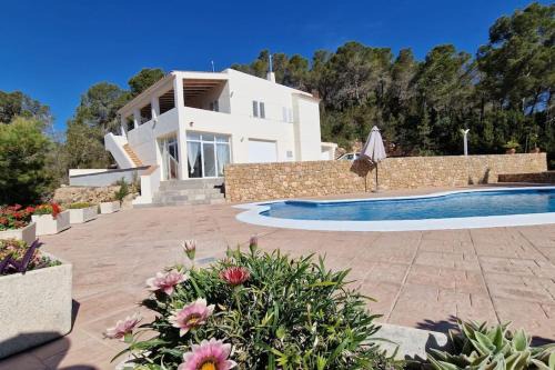 Sant Joan de Labritja House | beautiful views with pool in ibiza