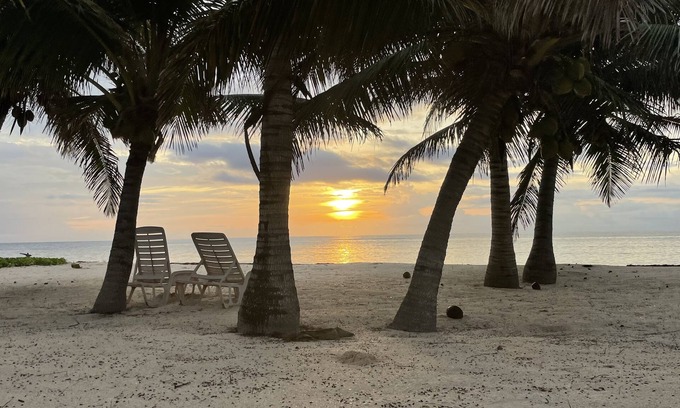 El Placer Villa | Beautiful home w/private white sand beach on the Caribbean; a/c in every room!