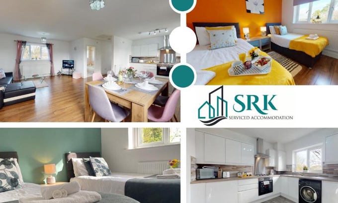 Peterborough Apartment | Beautiful & Spacious with 2 Free Parking Spaces - SRK Accommodation