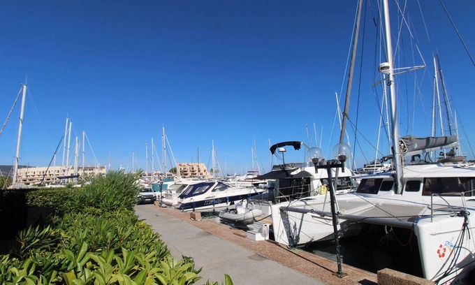 Port Cogolin Apartment | Beautiful T2 Apartment – Les 2 Voiles Residence at Marines de Cogolin