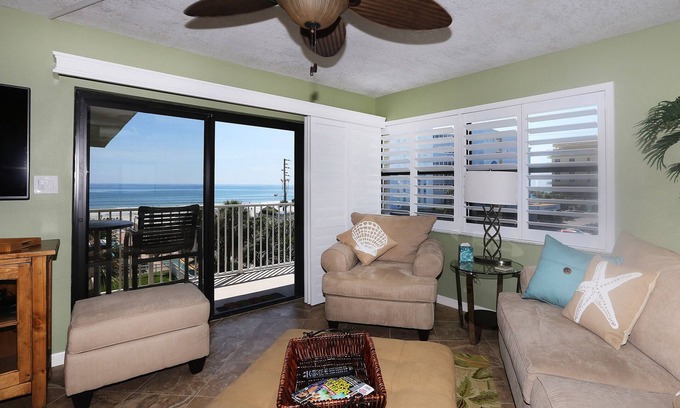 New Smyrna Beach Condo | Beautiful Unit and Excellent Location - Directly on the Beach