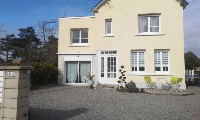 Barneville-Carteret Villa | Beautiful villa furnished with tourism 4 stars, beach at 50m, all INCLUSIVE