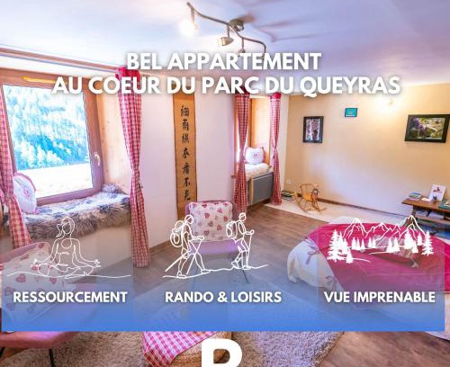 Molines-en-Queyras Apartment | Bel appartement confortable et lumineux Molines en Queyras - Saint Véran