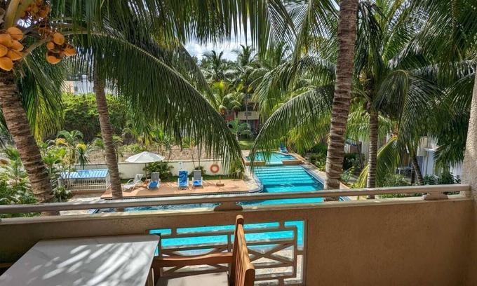 Flic-en-Flac Apartment | Bel Appartement Lumineux ds Résidence Avec Belle Piscine Proche Plage &commerces