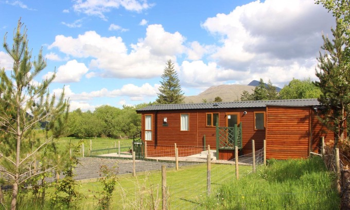 Taynuilt Ski Chalet | Ben View - luxury cabin with spectacular alpine and loch views