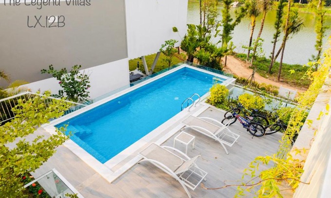 Ngoc Quang Villa | Biet thu 700m2 4 phong ngu View ho Flamingo Dai Lai (Villa 700m2 4 bedrooms lake view Flamingo Dai Lai)