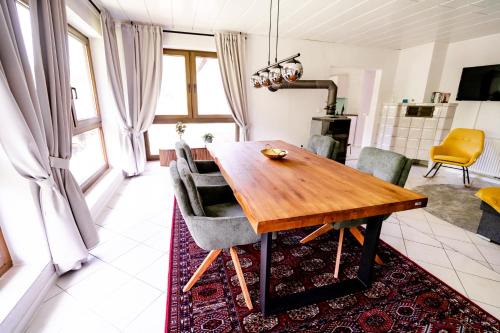 Darstein Apartment | birds-nest Ferienwohnung Waldblick Kamin