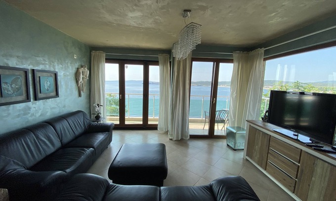 Budjaka Condo | Black see, Sozopol, Bulgaria, beech front, luxurious condo, 150 m2, the best!