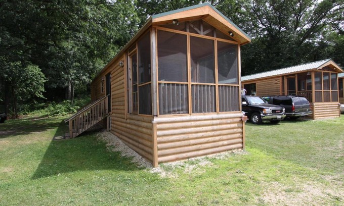 Milton Resort | Blackhawk RV Campground Cabin 1