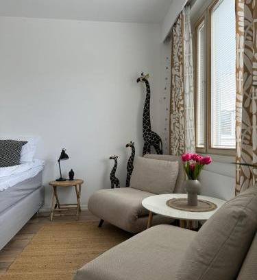 Pori Apartment | Boho-yksiö Porin sydämestä