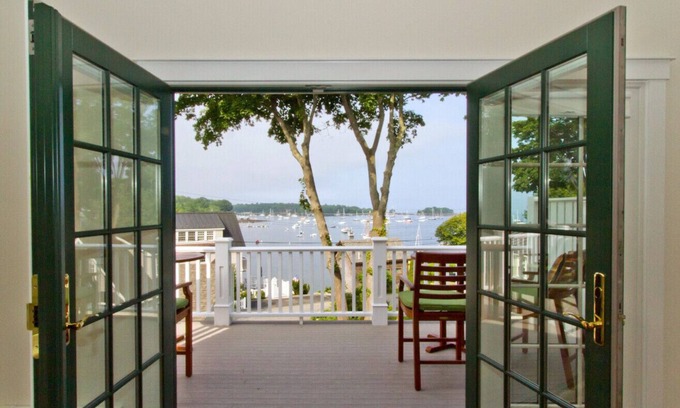 Camden House | Booming Views Of Camden Harbor, Deluxe Water View Town House With Top Amenities