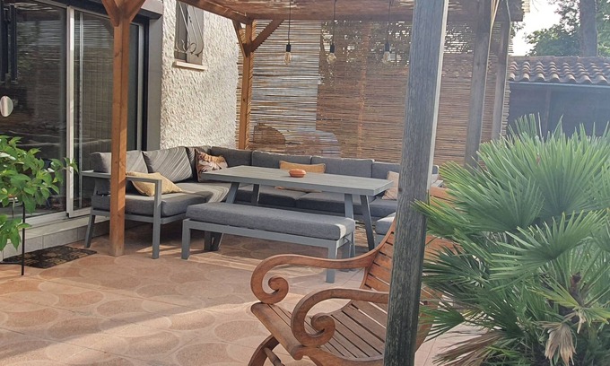 Gradignan House | Bordelais - House 7 persons- Comfortable, quiet, cosy