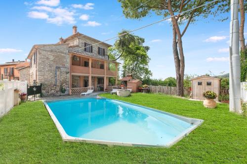 Panicale Apartment | Borgo Panicale with Shared Pool and Garden