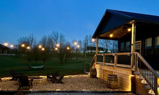 Lawrenceburg Cottage | Bourbon Barrel Cottages #2 on Ky. Bourbon Trail