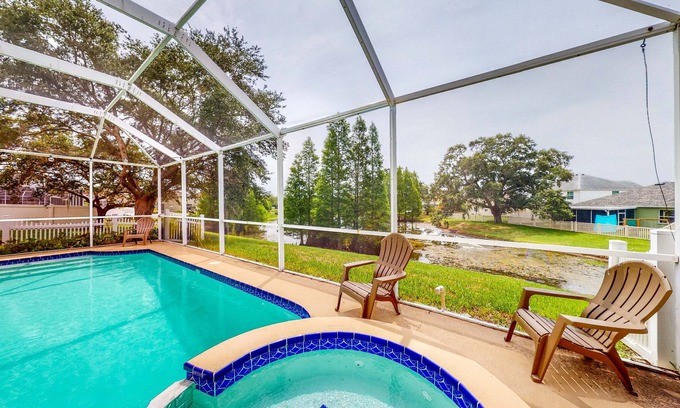 Lakeview Village House | Brandon Retreat - Private Pool & Pool Spa
