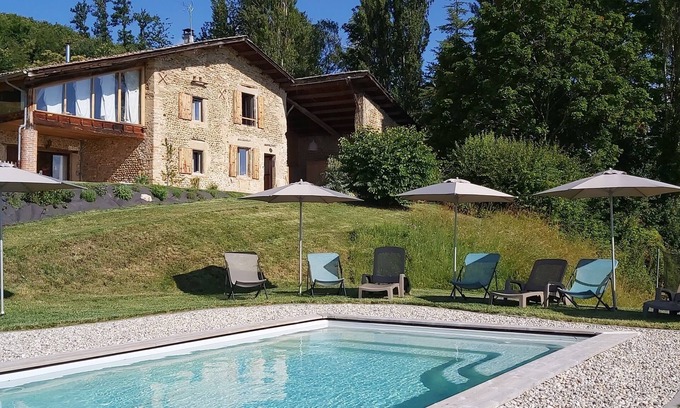 Saint-Antoine-l'Abbaye Villa | Breathtaking view of Mont Blanc, the Pre-Alps and absolute calm guaranteed