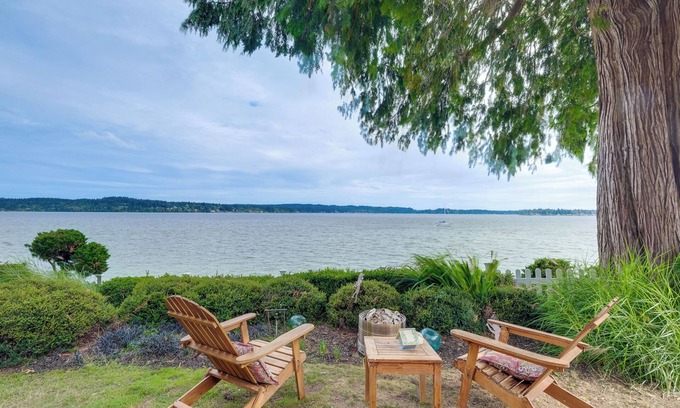 West Hills Apartment | Bremerton Studio w/Bay View: Beach Access!