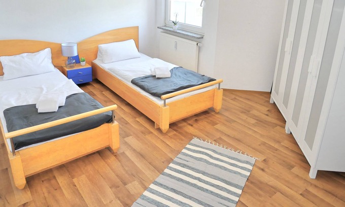 Schwandorf Apartment | Bright 3 room apartment, for up to 8 people