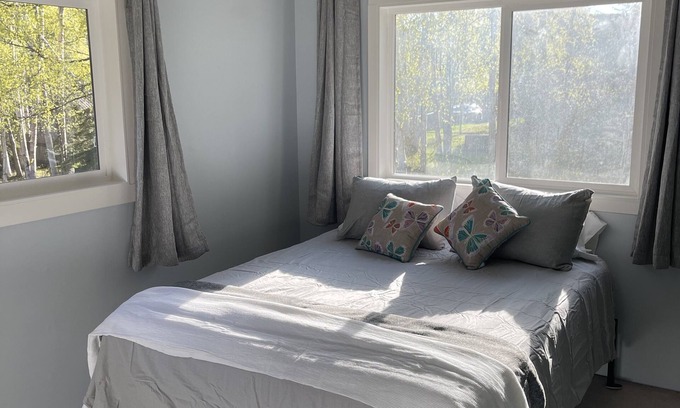 Abbott Loop Cottage | Bright and spacious upper unit, newly remodeled, on centrally located 1-acre lot