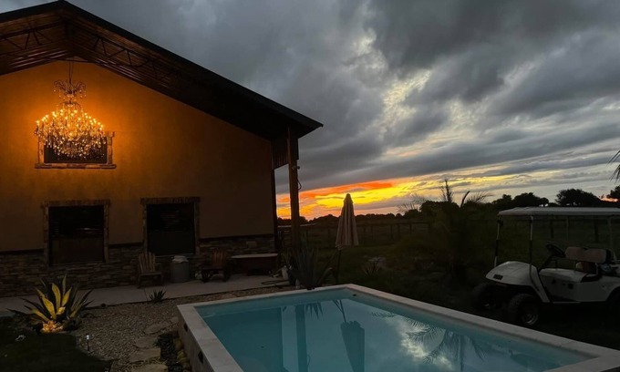 Okeechobee House | Bring your Horses! - Barndominium with 6 stalls and attached paddocks- 10 acres