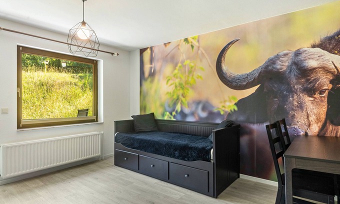 Niedenstein House | Bungalow 'Der Büffel' with Shared Terrace, Shared Garden and Wi-Fi