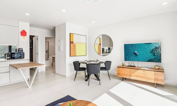 Simpson Bay Apartment | C352 - Top view with balcony