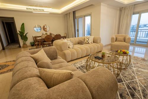 New Cairo Apartment | Cairo Festival City, New, Trendy 3BRs With Maid Room Apartment