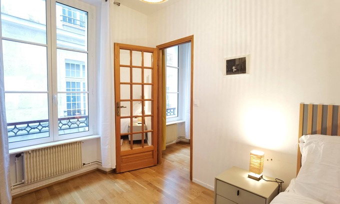 Saint-Merri Apartment | Calm apt/60m2/near Notre-Dame and Seine/2bdrs