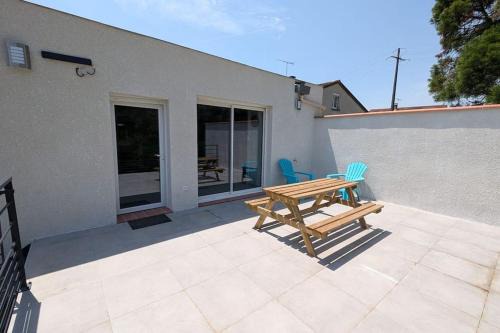 Saix House | Calme, 2 chambres, terrasse,Wifi TV connectée Clim