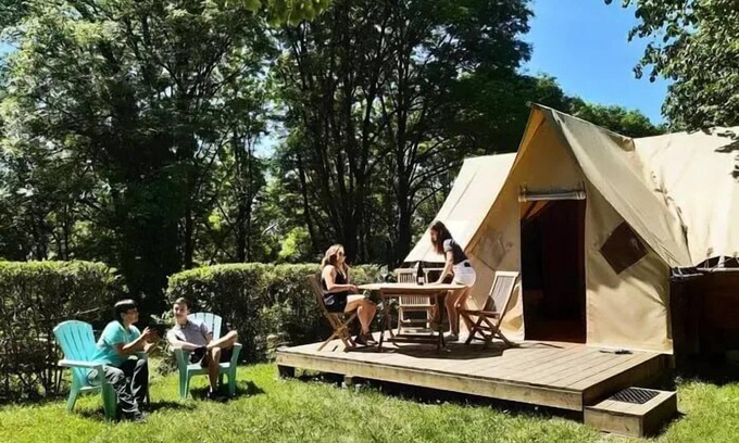 Navarrenx House | Camping Beau Rivage * - Lodge 26m2 - 4 people