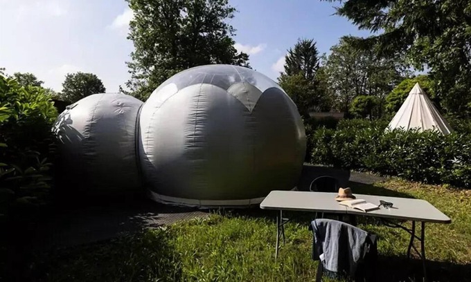 Bagneaux-sur-Loing Cabin | Camping La Rivière Dorée* - Bubble Flower of the day 1 piece 2 people