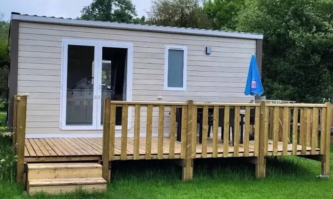 Chemery House | Camping Le Gué* - Mobile home 24 m² with air conditioning - 2 bedrooms - 4 people 4 people