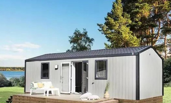 Pont-de-Poitte House | Camping Les Pêcheurs* - Premium Cottage 3 Rooms 4 People