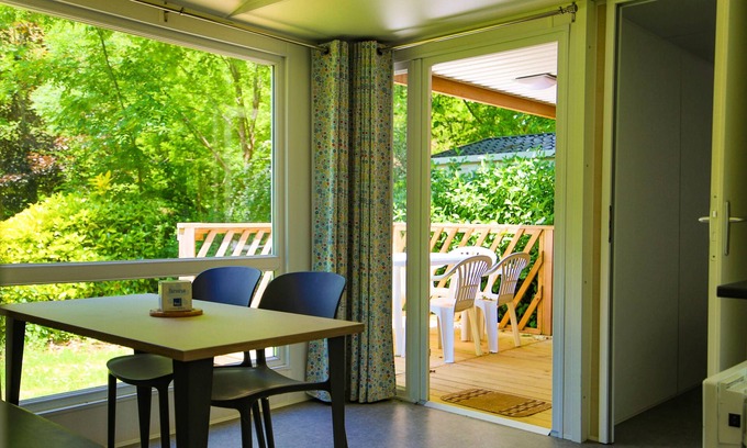 Montels House | Campsite Flower L'Arize * - Mobile home Loggia Confort 3 rooms 5 people