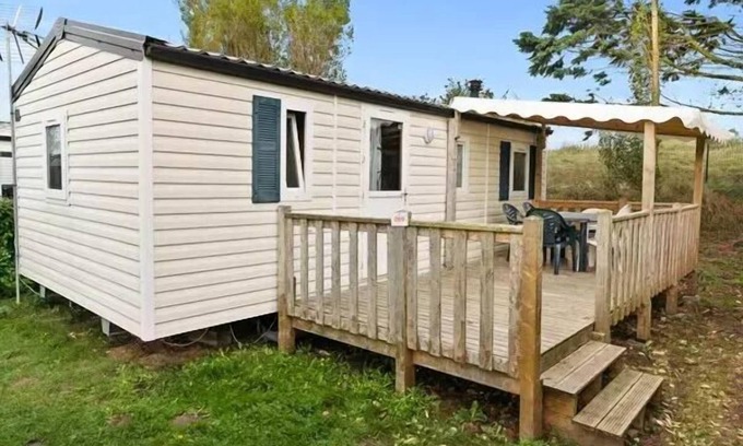 Albaron House | Campsite Le Crin Blanc * - Mobile Home Classic 4 Rooms 6 People Air Conditioned