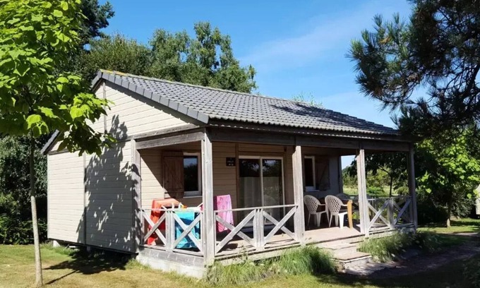 Caro Ski Chalet | Campsite maeva Respire Domaine de Kervallon * - Chalet Comfort Premium 3 Rooms 5 People + TV