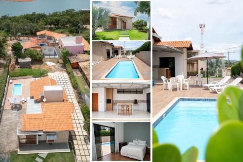 Capitolio House | Casa com piscina vista para lago, 03 quartos confortáveis