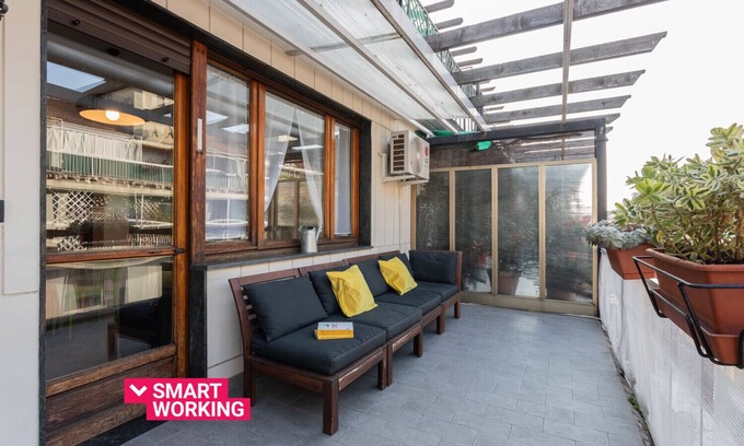 San Salvario Apartment | Casa Foà con terrazzo a due passi dal Parco